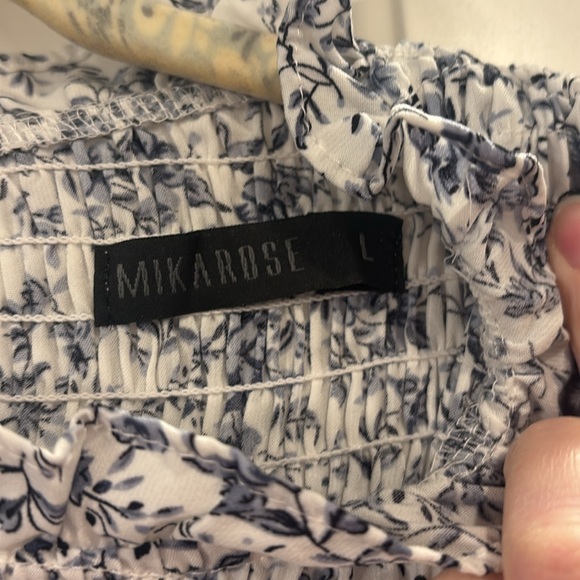 Mikarose Floral Maxi Dress size Large - Picture 2 of 6